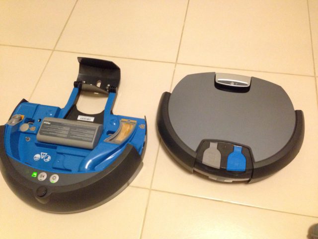 iRobot Scooba 390 Cover Removed