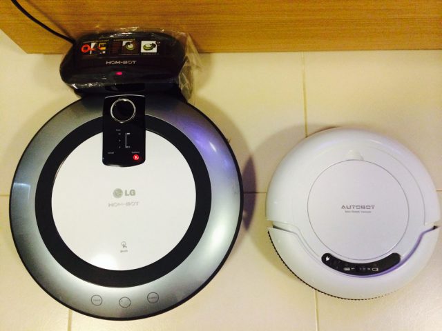 Autobot Mini Vacuum กับ LG HOM-Bot VR5906LM