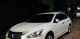 รีวิว Nissan Teana 2014 (L33) นิสสันเทียน่าใหม่ 2.0XL แบบจัดเต็ม Nissan Teana L33 Front View (นิสสันเทียน่า 2014 ด้านหน้ารถ)
