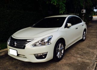 รีวิว Nissan Teana 2014 (L33) นิสสันเทียน่าใหม่ 2.0XL แบบจัดเต็ม Nissan Teana L33 Front View (นิสสันเทียน่า 2014 ด้านหน้ารถ)