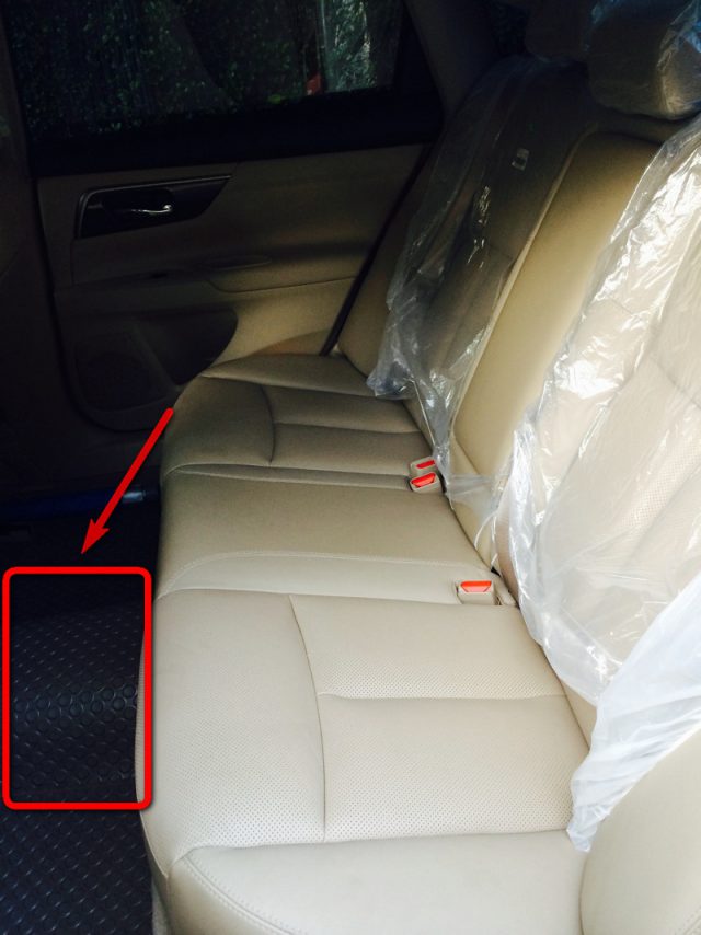 Nissan Teana L33 Rear Seat (ที่นั่งผู้โดยสารตอนหลัง เบาะหลัง นิสสันเทียน่า L33)