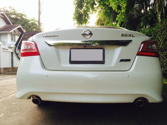 Nissan Teana L33 Rear View (นิสสันเทียน่า L33 ท้ายรถ หลังรถ)