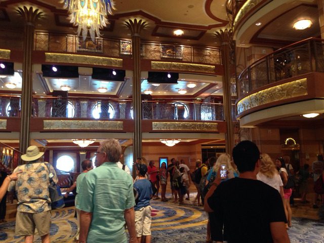 Disney Cruise Dream Main Lobby 1