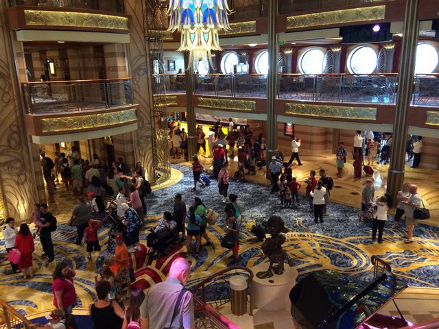 Disney Cruise Dream Main Lobby 3