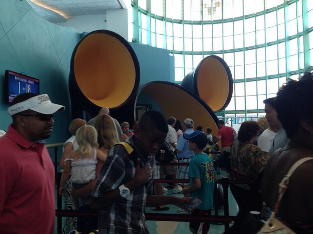 Disney Cruise Line Cruise Terminal WaitingLine2