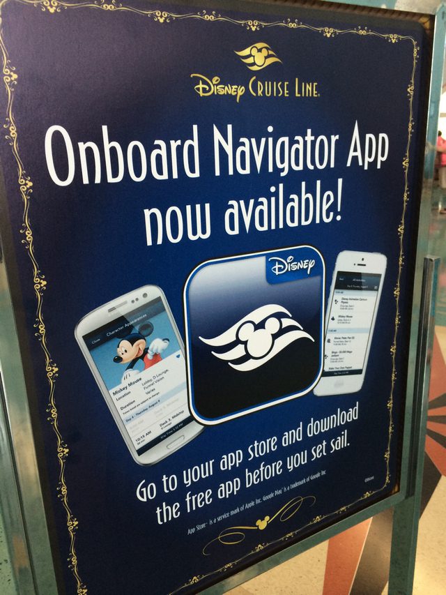 Disney Cruise Line Navigator App