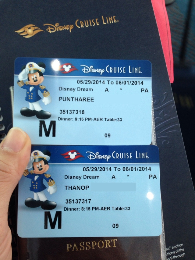 Disney Cruise Line Passenger SmartCard