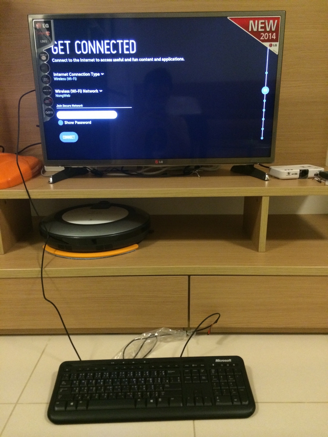 LG SmartTV 32LB650T webOS Keyboard Connected