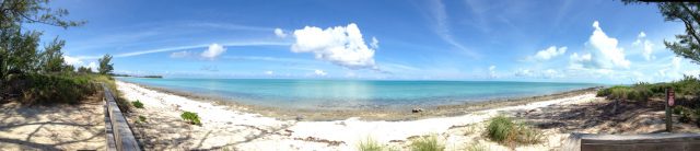 Castaway Cay Island Beach Panorama