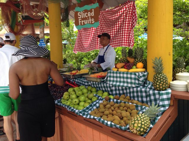 Castaway Cay Island Fruit Booth 2