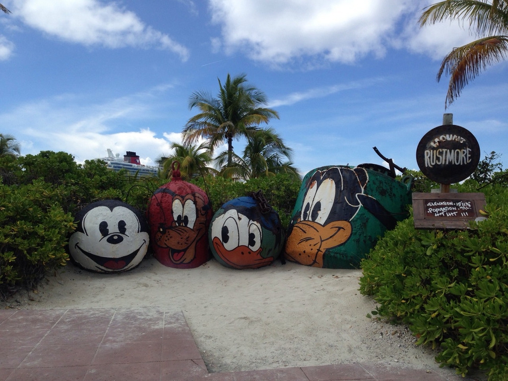 Castaway Cay Island Mount Rustmore