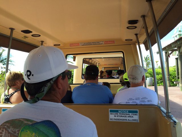 Castaway Cay Island Tram