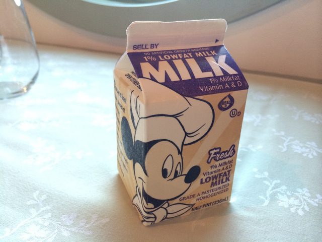 Disney Cruise Dream MickeyMouse Milk 1