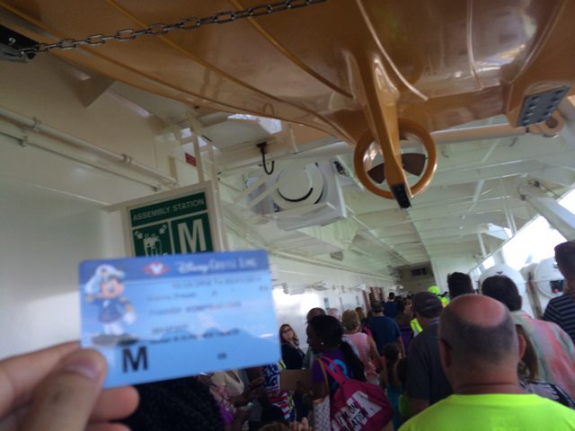 Disney Cruise Dream Ship Evacuation Practice 3