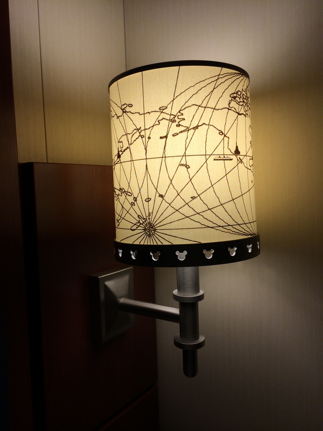 Disney Cruise Dream Stateroom Bed Lamp
