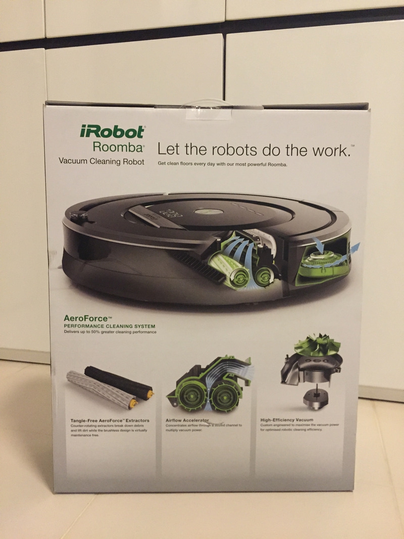 iRobot Roomba 880 Box Rear