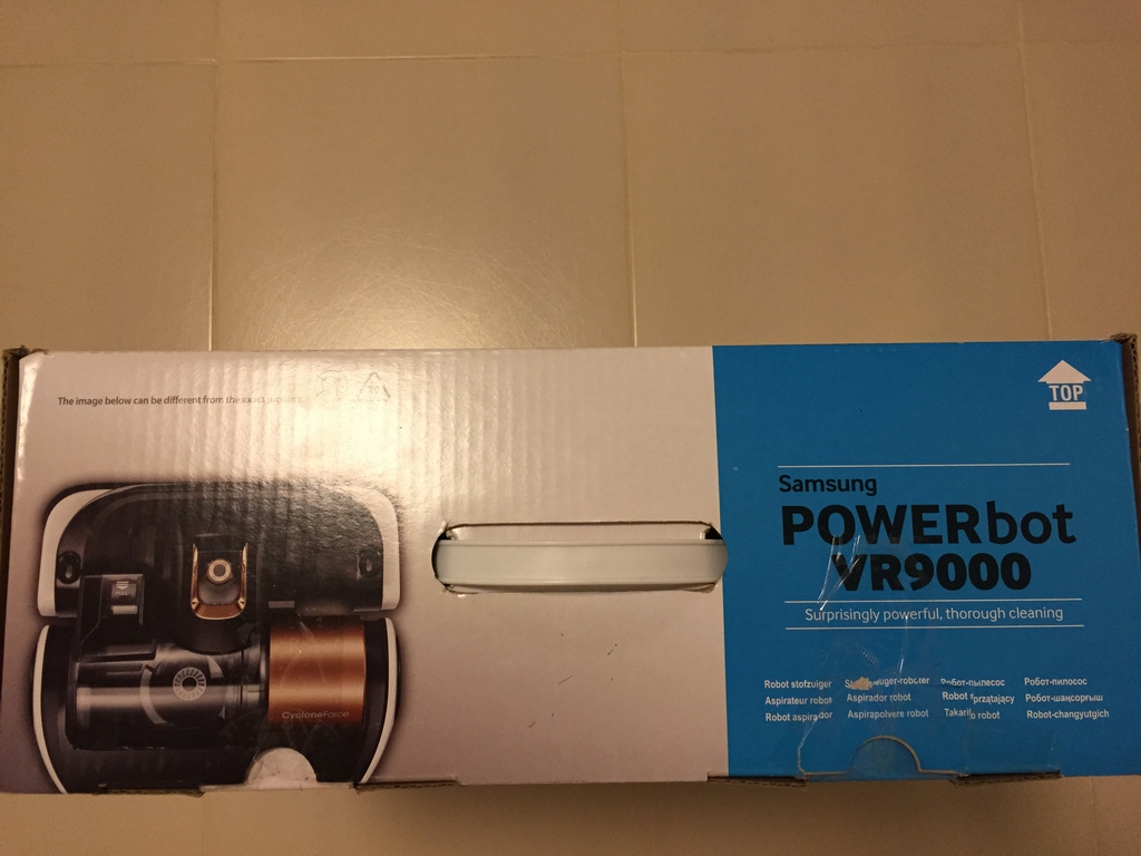 Samsung Powerbot VR9000 Box Top