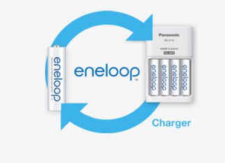 รีวิวถ่านชาร์จ Eneloop ถ่านชาร์จ พลังสูง อายุยืน จาก Panasonic Eneloop Rechargeable Battery Featured Image