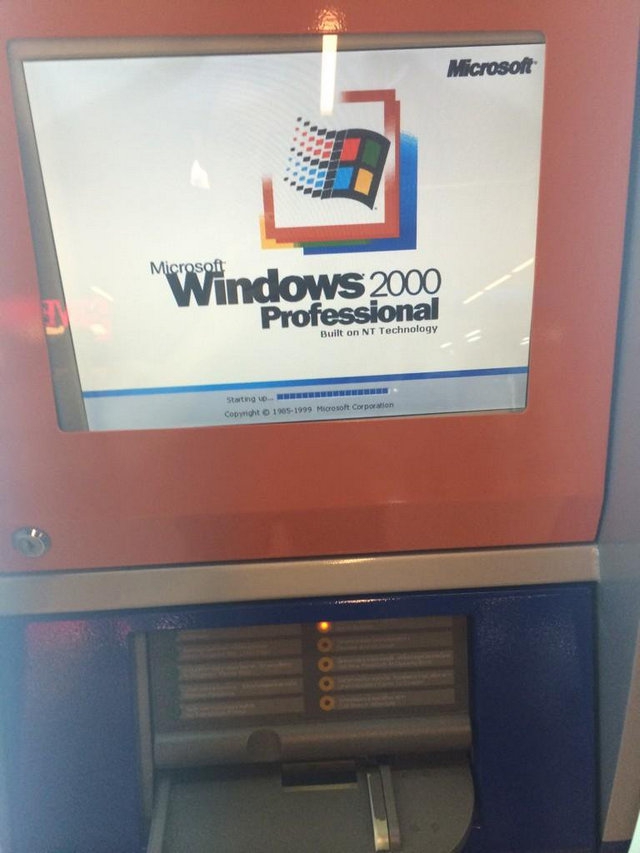 windows2000-installed-in-passbook-update-machine