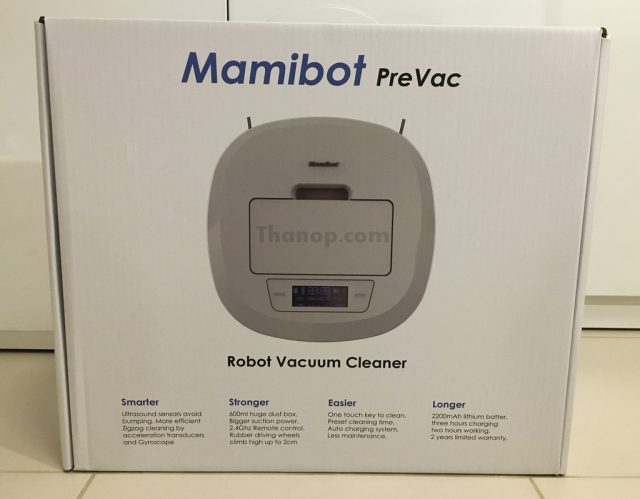 Mamibot PreVac Box Front
