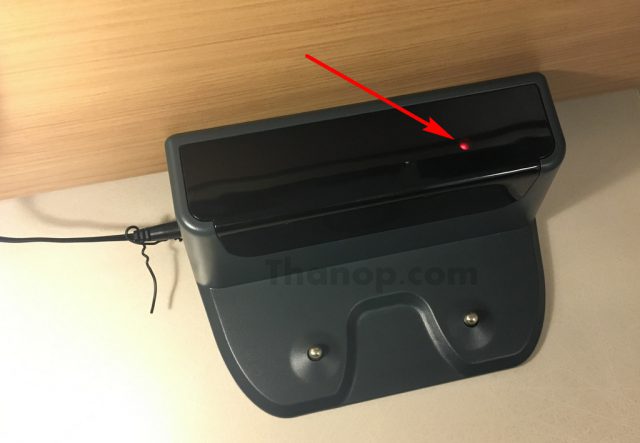 Mamibot PreVac Charging Dock Plugged