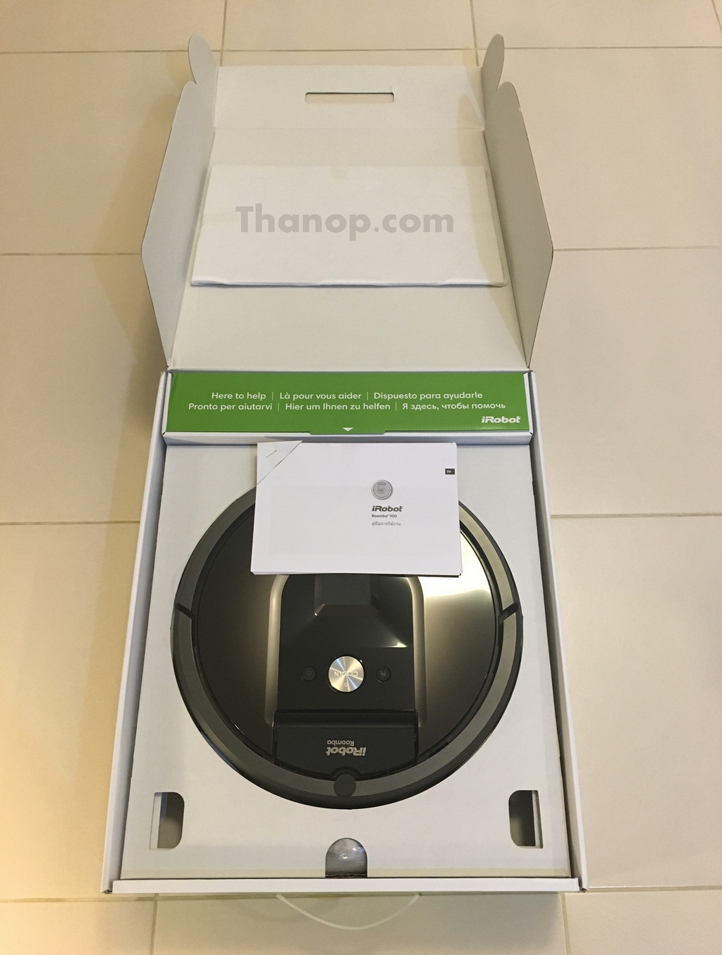 iRobot Roomba 980 Box Unpacked