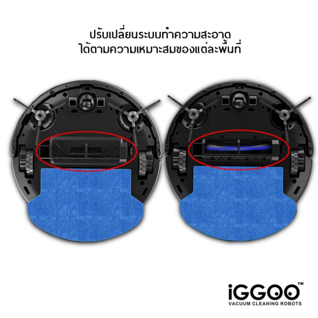 iGGO AQUA Alternative Vacuum Compontents