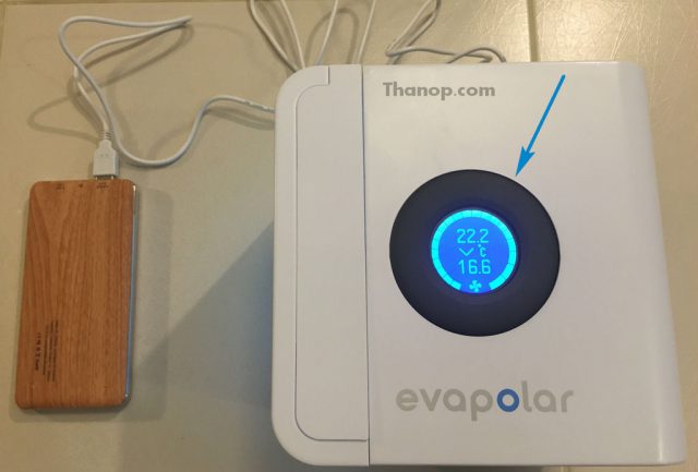 Evapolar Working in Low Temperature Condition