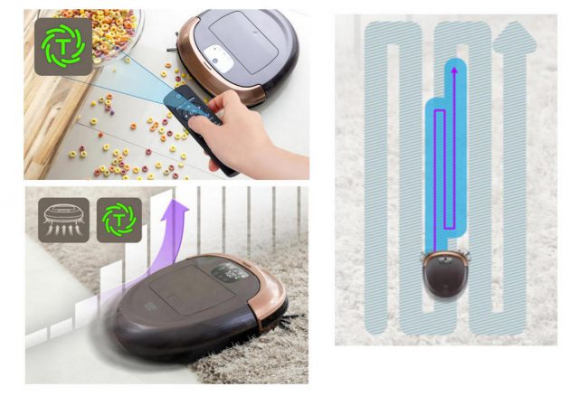 iClebo OMEGA Feature Intelligent Turbo Mode