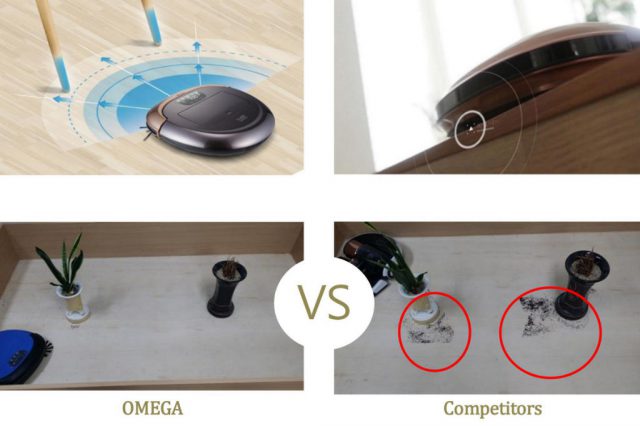 iClebo Omega Feature Smart Sensing