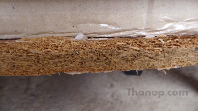 Wood for Furniture Particle Board After Touched Water