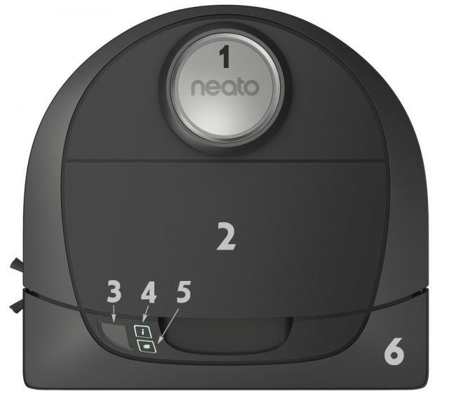 Neato Botvac D5 Connected Component Top