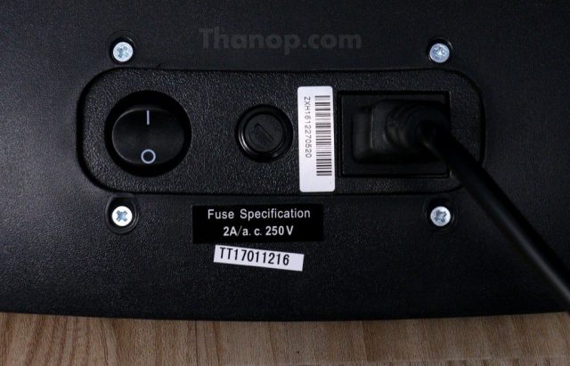 RESTER TITAN EC-362 Main Switch and Socket Point