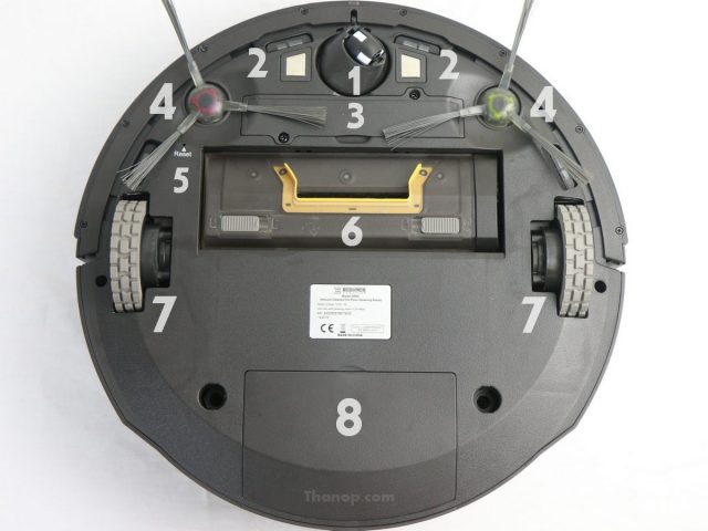 ECOVACS DEEBOT R95 Component Underside