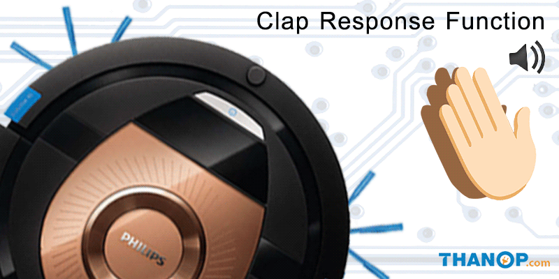 Philips SmartPro Compact FC8776 Feature Clap Response
