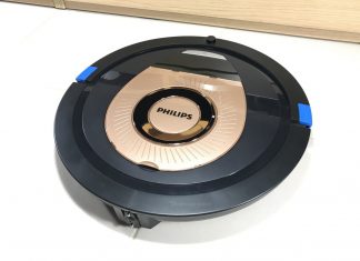 Philips SmartPro Compact หุ่นยนต์ดูดฝุ่น ขับเคลื่อน 4 ล้อ มียางกวาดฝุ่น TriActive สุดกว้าง Philips SmartPro Compact FC8776 Featured Image