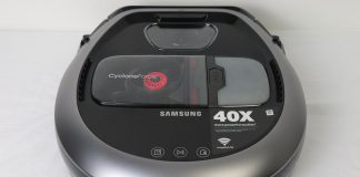 Samsung POWERbot VR7000 หุ่นยนต์ดูดฝุ่น พลัง 20 วัตต์ มีระบบ Auto Shutter Samsung POWERbot VR7000 Featured Image