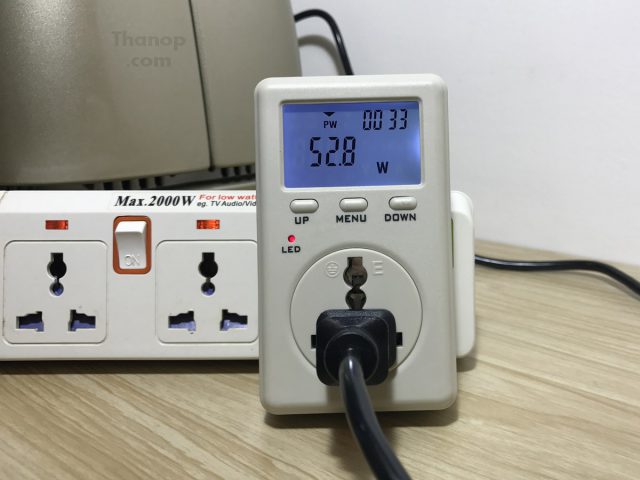 Airfree Lotus Test Power Consumption