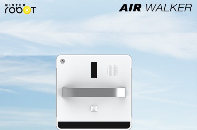 Mister Robot AIR WALKER Feature 99% Cleaning Efficiency