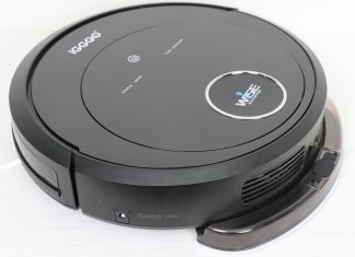 iGGOO WISE หุ่นยนต์ดูดฝุ่น ถูพื้นเปียก มีถังน้ำ ฉลาดด้วยเซ็นเซอร์ Gyro ใช้ชิปเซ็ต ARM สั่งงานผ่าน App ได้ iGGOO WISE Feature Image