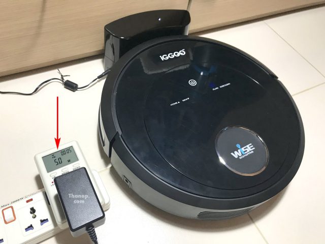 iGGOO WISE Power Consumption when Charging
