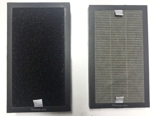 MITSUTA MAP300 (KF-P21) HEPA and Carbon Filter After Used 1