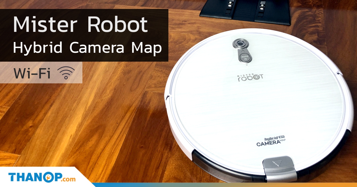 Mister Robot Hybrid Camera Map Wi-Fi App Interface Setting