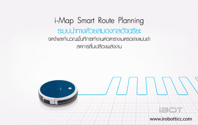 iBOT i900 Hybrid Dibea Feature i-Map Smart Route Planning