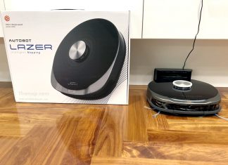 AUTOBOT Lazer หุ่นยนต์ดูดฝุ่น ถูพื้นเปียก นำทางด้วยเลเซอร์ ไร้แปรงหมุน สั่งผ่าน App ได้ เห็นแผนที่สดๆ AUTOBOT Lazer Featured Image
