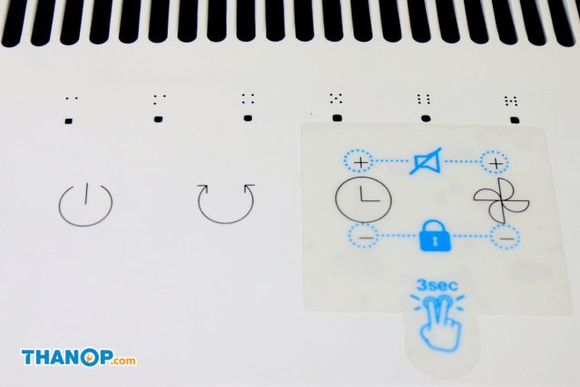 Windamp Bladeless Fan Control Panel