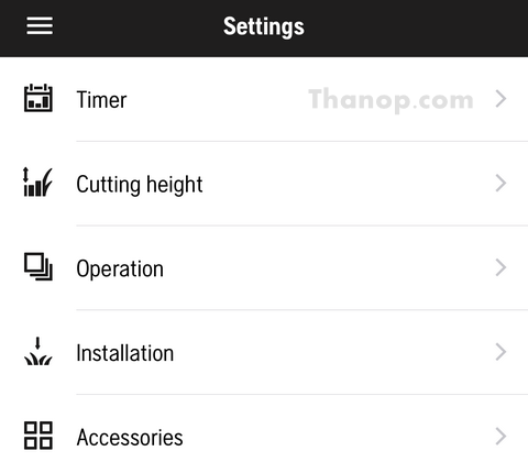 robot-lawn-mower-app-interface-setting