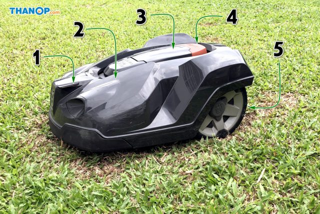 Robot Lawn Mower Component Top