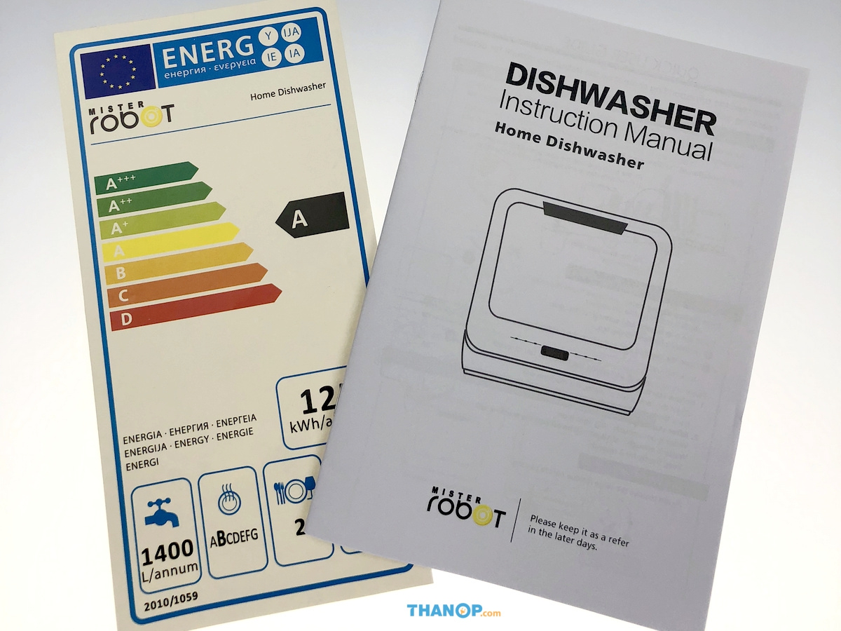 mister-robot-home-dishwasher-user-manual-and-energy-certificate