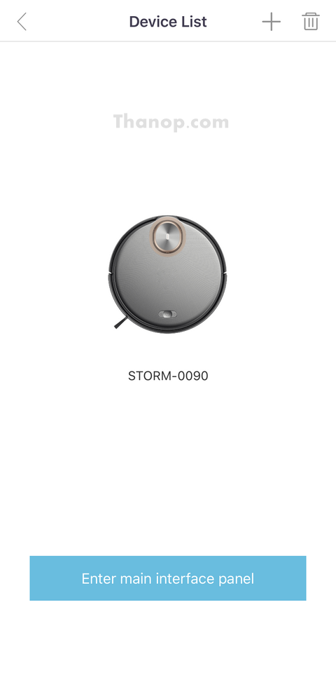 autobot-storm-app-interface-device-list